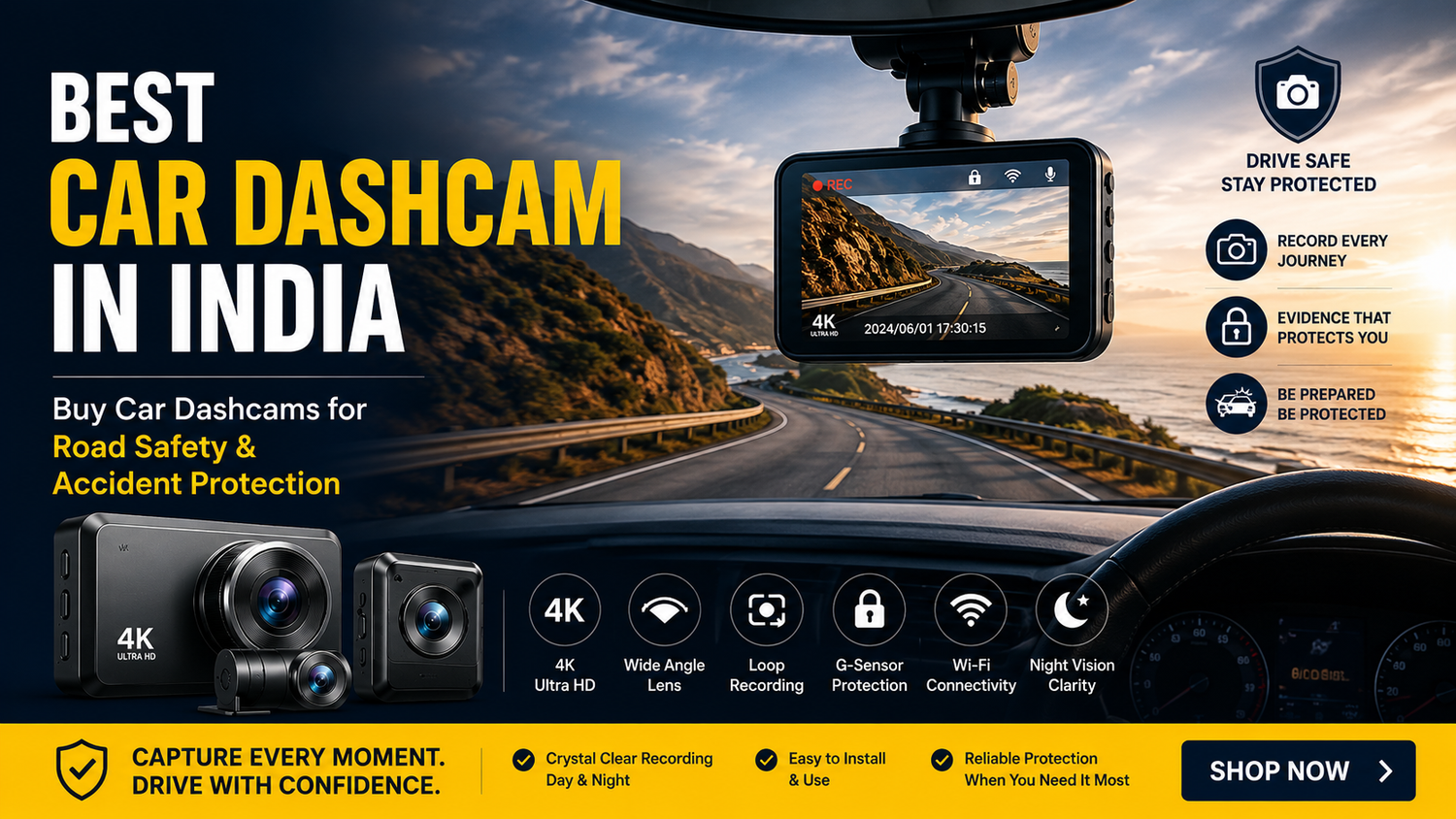 Best Car Dashcam in India