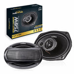 Audio Wheels 6x9 Robert Parker Car Speaker – 180W RMS / 780W Max Power | 30mm High-Efficiency Voice Coil | Deep Bass Output |Rubber Edge with PP Cone | 4Ω Impedance | Premium High-Performance Sound