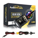 Audio Wheels AHD 1080P Car Backup Camera - 170° Wide Angle, IP68 Waterproof and Night-Vision Compatible with Car Android Monitors - Enhance Your Driving Safety