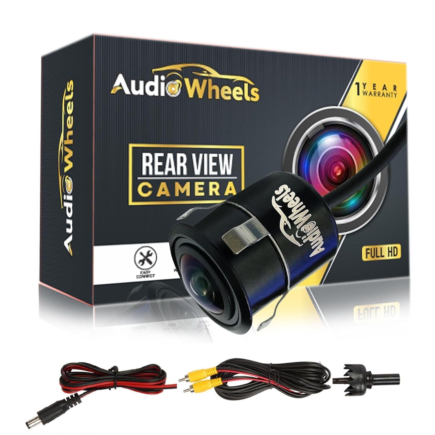 Rear Camera For Rim Buy Full HD Wide-Angle car Reverse Parking Camera Online | Audio Wheels