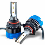 Audio Wheels 9005 60W Car Led Headlight Bulbs,16,000 Lumens Super Bright LED Headlight Conversion Kit for Cars 6000K Cool White Quick Installation Halogen Replacement, (9005-60W)