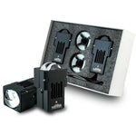 Audio Wheels 1.8 Square LED Fog Lamp Single-Eye Projector 6000K Cool White 15,000 Lumens, 120W, IP68, 12V24V - Fog Light for Cars & Vehicle Modification Includes Mounting Assembly - Audio Wheels