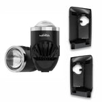 Audio Wheels 2 Inch Fog Lamp Mounting Cover / Bracket Kit - Car & Vehicle Fog Brackets | Direct Replacement Set | Compatible with Tata Sierra (2026)