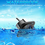 Car Dome Fish Eye Camera Backup Rearview Vehicle Automotive Parking HD Night Vision 170-degree Reversing Surveillance AHD Lane Departure Warning Road Safety Monitoring.