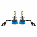 Audio Wheels H7 60W Car Led Headlight Bulbs,16,000 Lumens Super Bright LED Headlight Conversion Kit for Cars 6000K Cool White Quick Installation Halogen Replacement, (H7-60W)