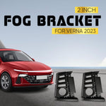 Audio Wheels 2 Inch Fog Lamp Mounting Cover / Bracket Kit - Car & Vehicle Fog Brackets | Direct Replacement Set | Compatible with Hyundai Verna 2023