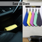 Audio Wheels Microfiber Towels for Cars, 5 Pack Soft and Absorbent Car Drying Towel, 40X40 CM 600gsm, Dual-Sided Microfiber Cleaning Cloth car Towel Set for Cleaning, Detailing, Household (5 Pack)