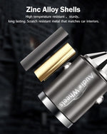 Audio Wheels 130W High-Power Dual-Port USB-C Car Charger: PD-30W & QC,100W LighterFast Charging Adapter for All Smartphones and teble's and More.