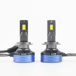 Audio Wheels H7/H18-250W LED Headlight Bulbs – 30,000 Lumens Ultra-Bright, 6000K Cool White – IP68 Waterproof, Plug & Play Conversion Kit – 50,000+ Hrs, 2-Year Warranty