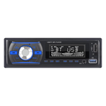 Audio Wheels Car Radio Bluetooth Single DIN Car Stereo Audio, MP3 Player Car Stereo 1 DIN with Bluetooth Handsfree/FM/Dual USB/TF/AUX/EQ/Quick Charge, with Wireless Remote Control (S-920)