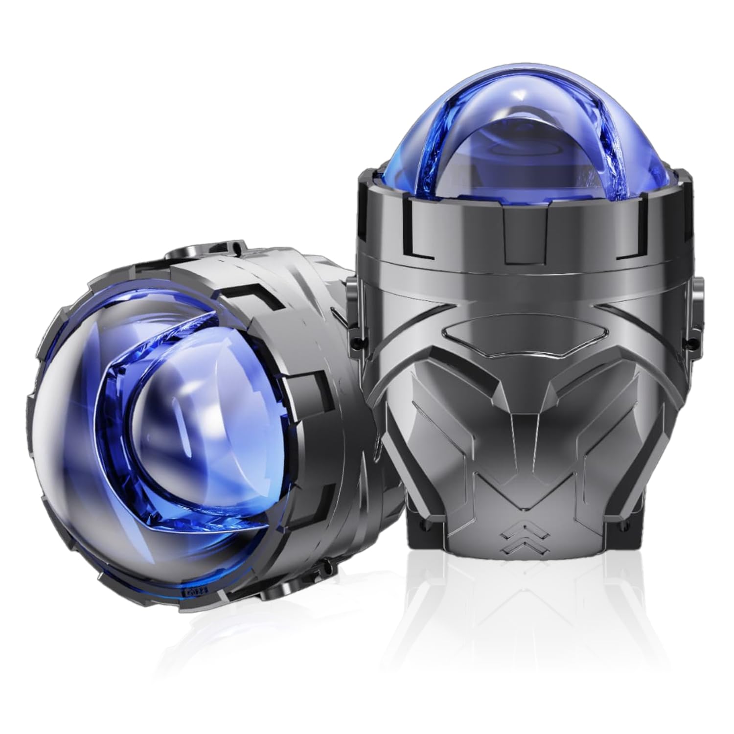 Audio Wheels 3 Inch LED Projector Fog Lamp 200W  25,000 Lumens  Dual Color 6000K 4500K  1200m Beam  Glare-Free High Beam  1 Year Warranty