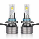 Audio Wheels 9005/HB3 75W LED Headlight with 6000K Cool White, 7500LM Brightness, Fan Cooling, Energy Efficient Design, IP67 Waterproof, Easy Plug & Play Installation