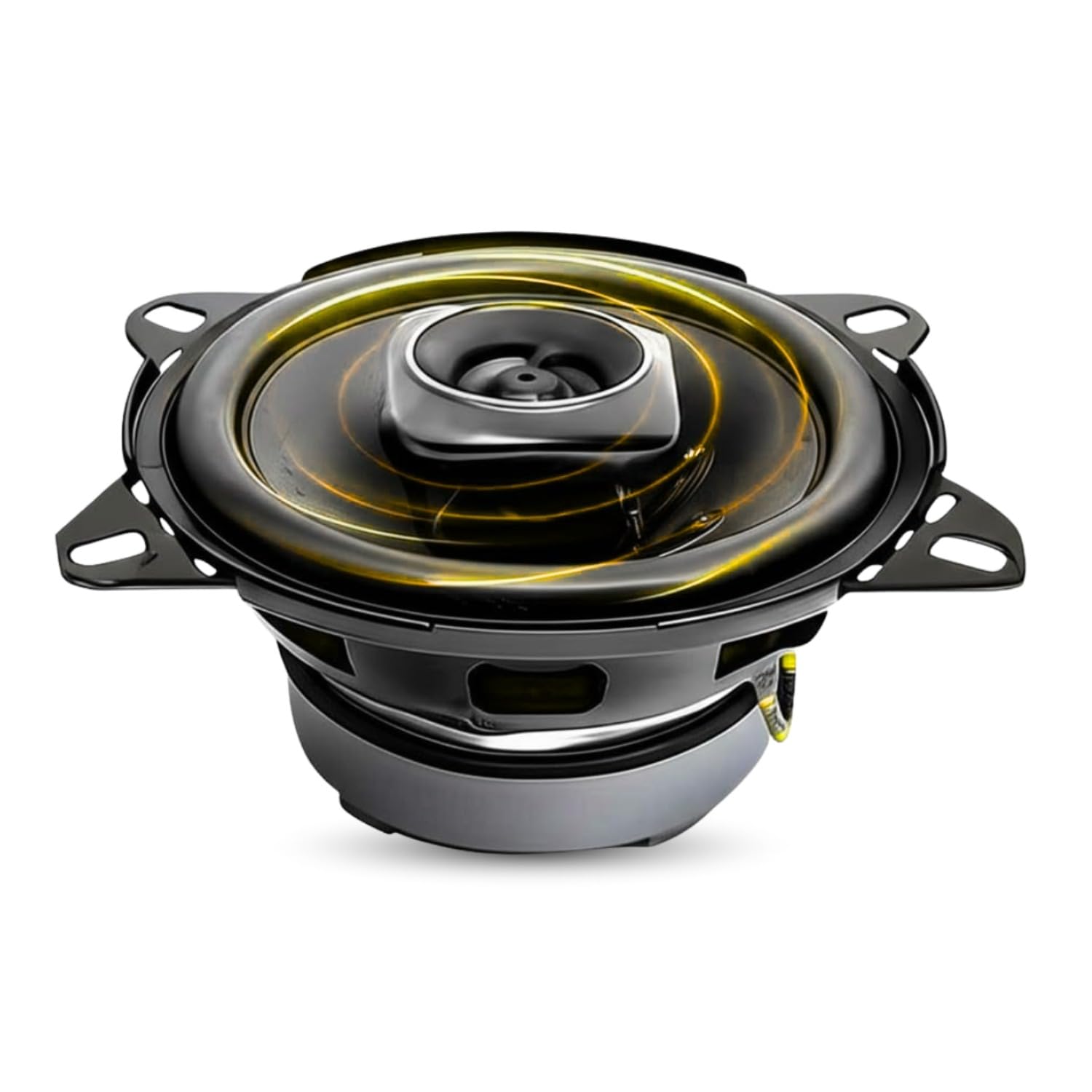 Audio Wheels 4 Inch Thunder Legend Car Speaker – 80W RMS, 375W Max | 26mm Voice Coil | Deep Bass | Rubber Edge PP Cone | 4Ω Impedance | High-Performance Sound Upgrade.