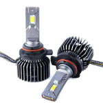 Audio Wheels 9005 LED Headlight Bulbs – 160W High-Performance Lighting, 16,000 Lumens Brightness, 6000K Cool White Glow for Maximum Visibility and Quick Installation.