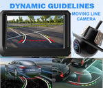 Audio Wheels Car Dome Fish Eye Moving Camera Backup Rearview Vehicle Automotive Parking HD Night Vision 170-degree Reversing Surveillance AHD Lane Departure Warning Road Safety Monitoring.