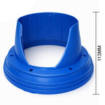 Audio Wheels Silicone Car Speaker Baffle for 6.5-Inch Speakers | Waterproof & Dustproof Speaker Protector | Universal Fit, 113mm Height | Enhances Sound Quality & Sealing