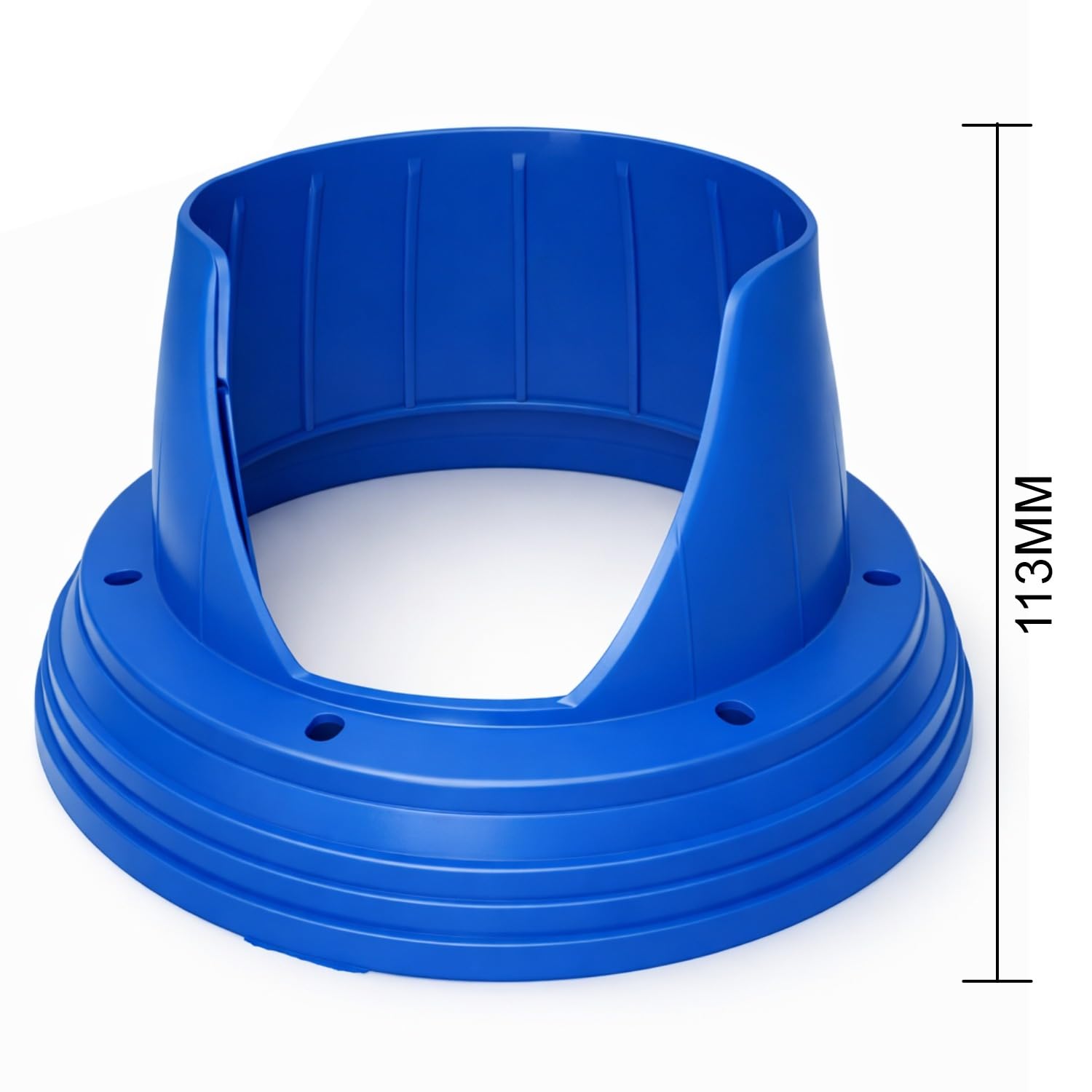 Audio Wheels Silicone Car Speaker Baffle for 6.5-Inch Speakers | Waterproof & Dustproof Speaker Protector | Universal Fit, 113mm Height | Enhances Sound Quality & Sealing