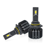 Audio Wheels 9006 Tri Colour LED Headlight Single Beam 120W (15000LM) | 6000K/4300K/3000K | IP68 Waterproof Plug & Play Car Headlamp 12V/24V with Advanced Cooling