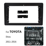 Audio Wheels Android Stereo Frame for 9 Inch Android Stereo with Power Cable Connector for Etios Liva