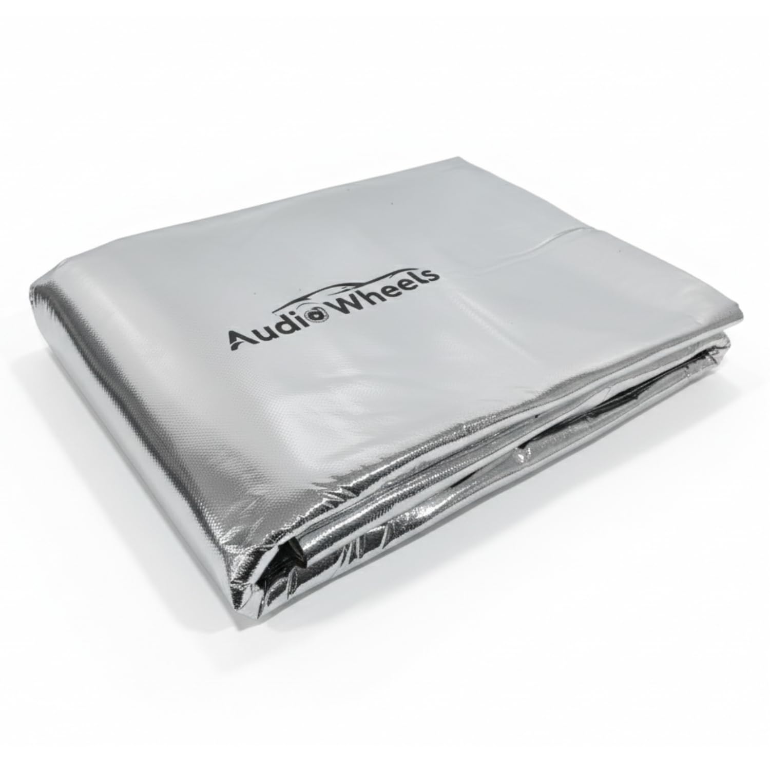 Audio Wheels Bonnet Damping Sheet for Car | Sound Proof Foam Insulation | 1cm Multi-Layer Acoustic Foam with Aluminium Foil & Butyl Rubber | Heat & Noise Reduction | 6 MM Thick Sheet | Pack of 1