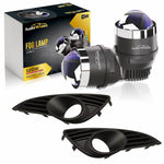 3 Inch Audio Wheels fog lamp with packaging and covers