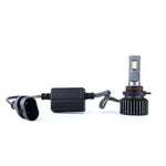 Audio Wheels 9005 LED Headlight Bulbs – 160W High-Performance Lighting, 16,000 Lumens Brightness, 6000K Cool White Glow for Maximum Visibility and Quick Installation.