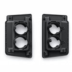 Audio Wheels 2 Inch Fog Lamp Mounting Cover / Bracket Kit for TATA SIERRA | Direct Replacement Set | Compatible with Tata Sierra (2025-26)