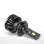 Audio Wheels H7 LED Headlight Bulbs – 160W High-Performance Lighting, 16,000 Lumens Brightness, 6000K Cool White Glow, Quick and Easy Installation for Enhanced Nighttime Visibility.