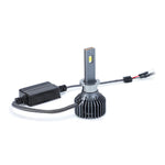 Audio Wheels H1 LED Headlight Bulbs – 160W High-Performance Lighting, 16,000 Lumens Ultra-Bright Output, 6000K Cool White Glow for Superior Visibility and Enhanced Driving Safety.