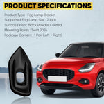 Audio Wheels 2 Inch Fog Lamp Mounting Cover/Bracket Kit - Car & Vehicle Fog Brackets | Direct Replacement Set | Compatible with Maruti Suzuki SWIFT 2024 (2 INCH)