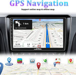 Audio Wheels CarPlay & Multimedia Auto 9-Inch 1280P HD Car Android Display | Android 13 | TS-9 Processor | 2GB RAM & 32GB ROM + AHD Camera Included. (9 Inch)