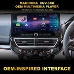 Audio Wheels (OEM) Android 12.33 Inch Touchscreen for Mahindra-3XO+Frame, 2GB RAM/32GB ROM, with Wireless CarPlay, DSP, Camera Support, and 4 x 50W Output.