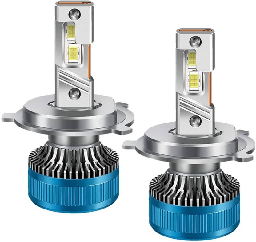 Audio Wheels H4/19 100W Car LED Headlight Conversion Kit – 20,000 Lumens Super Bright 6000K Cool White, Quick Installation Halogen Replacement, Pack of 2