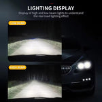 Audio Wheels H4-110W Car Led Headlight Bulbs, 16,000 Lumens Super Bright LED Headlight Conversion Kit for Cars 6000K Cool White Quick Installation Halogen Replacement, Pack of 2