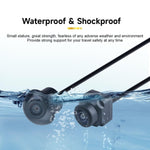 Audio Wheels Universal 360° 3D Bird View Car Security System - 1080P Full HD Surround Camera Kit with CMOS Sensor, Night Vision, Water-Resistant & Parking Assistant