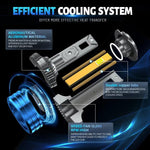 Audio Wheels H8/H11-250W LED Headlight Bulbs – 30,000 Lumens Ultra-Bright, 6000K Cool White, IP68, Quick Pro Vision LED Conversion Kit – Easy Installation, 2-Year Warranty, 50000+ Hrs Lifespan