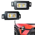 Audio Wheels LED Daytime Running Light DRL for Tata Nexon | Multi Color White/Yellow/Red/Blue | 15W LED | DC 12V Plug and Play | Energy Efficient