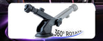 Audio Wheels Car Phone Holder 360° Rotation, Grip Go Series, Suction Cup Mount Auto Lock, Extendable Arm, Single-Handed Use, Shockproof Design Dashboard Accessories for Flexible Mobile Holder.
