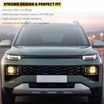 Audio Wheels 2 Inch Fog Lamp Mounting Cover/Bracket Kit - Car & Vehicle Fog Brackets | Direct Replacement Set | Compatible with Hyundai Exter 2024