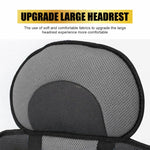 Audio Wheels Portable Foldable Baby Seat Cushion with Adjustable Shoulder & Back Straps, Universal Fit for Car, Bicycle, Stroller, Sofa & High Chair (Toddlers & Kids 6 Months-4 Years) (Gray)