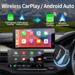 Audio Wheels Turbo Dock Wireless Car Play Adapter – Wireless Android Auto Adapter for Seamless Music Streaming & Hands-Free Calling with Plug & Play USB Receiver for Cars & Home Systems