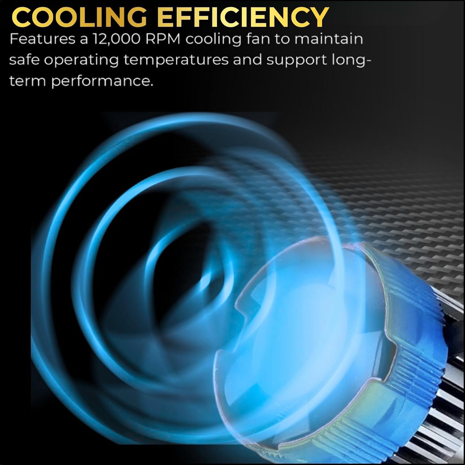 Audio Wheels H4/H19 60W LED Headlight Bulb for Car | 6000K Cool White Projector - Compatible Upgrade | Night Eye Style Plug & Play LED Bulb