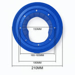 Audio Wheels Silicone Car Speaker Baffle for 6.5-Inch Speakers | Waterproof & Dustproof Speaker Protector | Universal Fit, 113mm Height | Enhances Sound Quality & Sealing