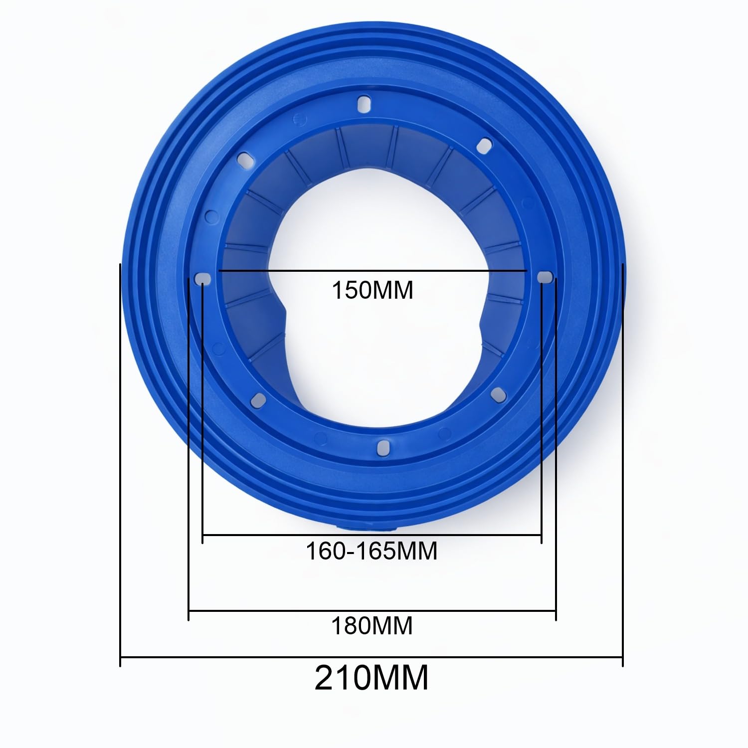 Audio Wheels Silicone Car Speaker Baffle for 6.5-Inch Speakers | Waterproof & Dustproof Speaker Protector | Universal Fit, 113mm Height | Enhances Sound Quality & Sealing