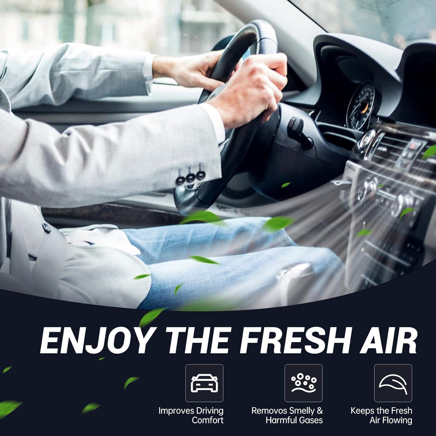 Audio Wheels HEPA Air Filter,10 x 8.5 x 1, White