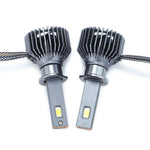 Audio Wheels H1 LED Headlight Bulbs – 160W High-Performance Lighting, 16,000 Lumens Ultra-Bright Output, 6000K Cool White Glow for Superior Visibility and Enhanced Driving Safety.