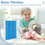 Audio Wheels HEPA Air Filter,10 x 8.5 x 1, White