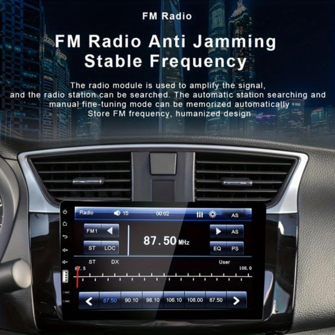 Audio Wheels Wireless CarPlay & Stereo Auto 9inch 1280P Car Android Display with Gorilla Glass  Android 13  TS-9 Processor  2GB & 32GB+Frame+HD Camera Included (Hyundai Creta 2020+)