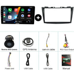 Audio Wheels 9 Inch Android 13 Car Stereo for Maruti Swift 2011–17 | 2GB+32GB | 1280P IPS Display | Gorilla Glass | AHD Reverse Camera | with Dashboard Frame