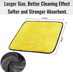 Audio Wheels Microfiber Towels for Cars, 5 Pack Soft and Absorbent Car Drying Towel, 40X40 CM 600gsm, Dual-Sided Microfiber Cleaning Cloth car Towel Set for Cleaning, Detailing, Household (5 Pack)